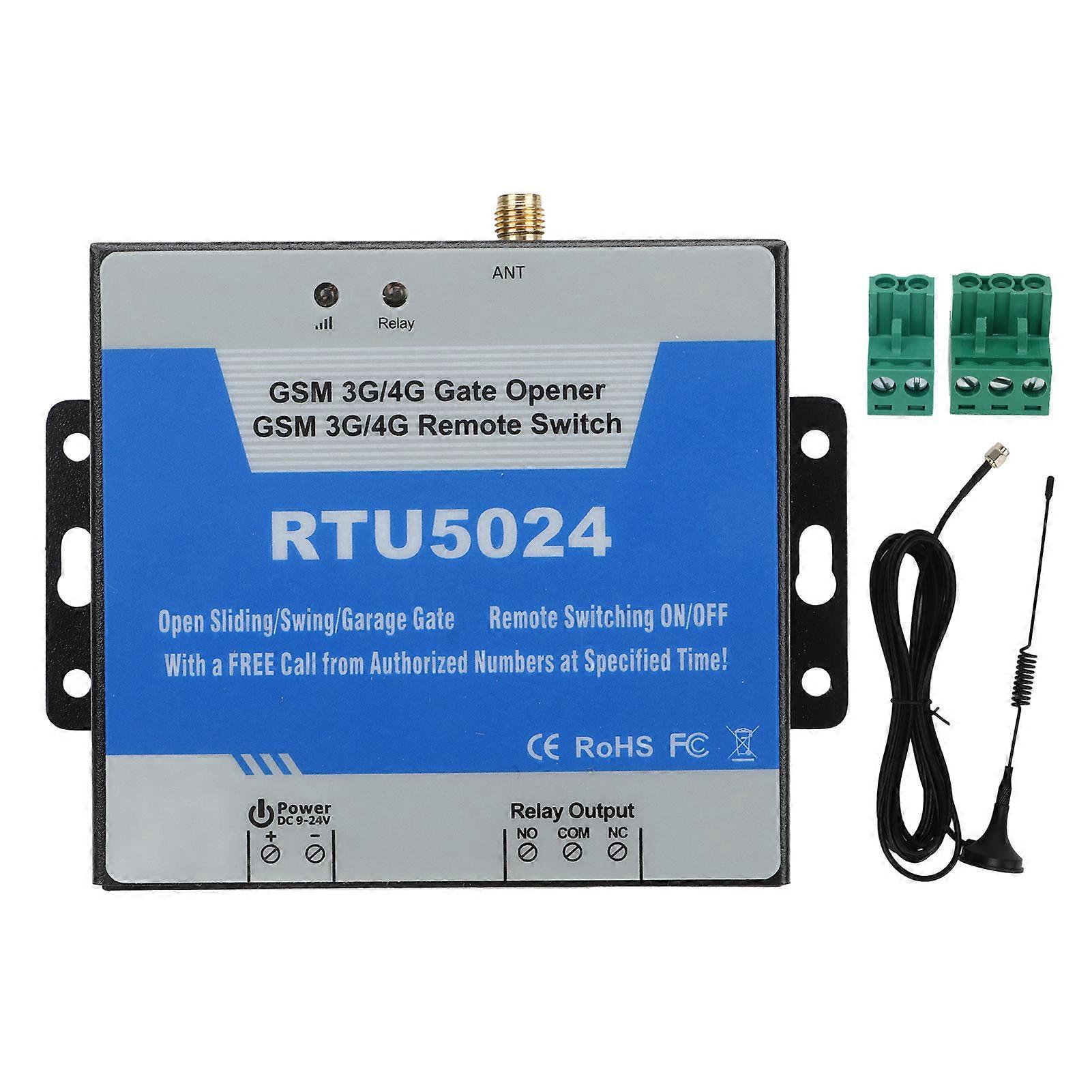 GSM Toröffner Metall Wireless Remote Switch Garagentor Access Controller für Industriestandorte Haushaltsgeräte 4GL? E (Europa/Asien/Afrika)