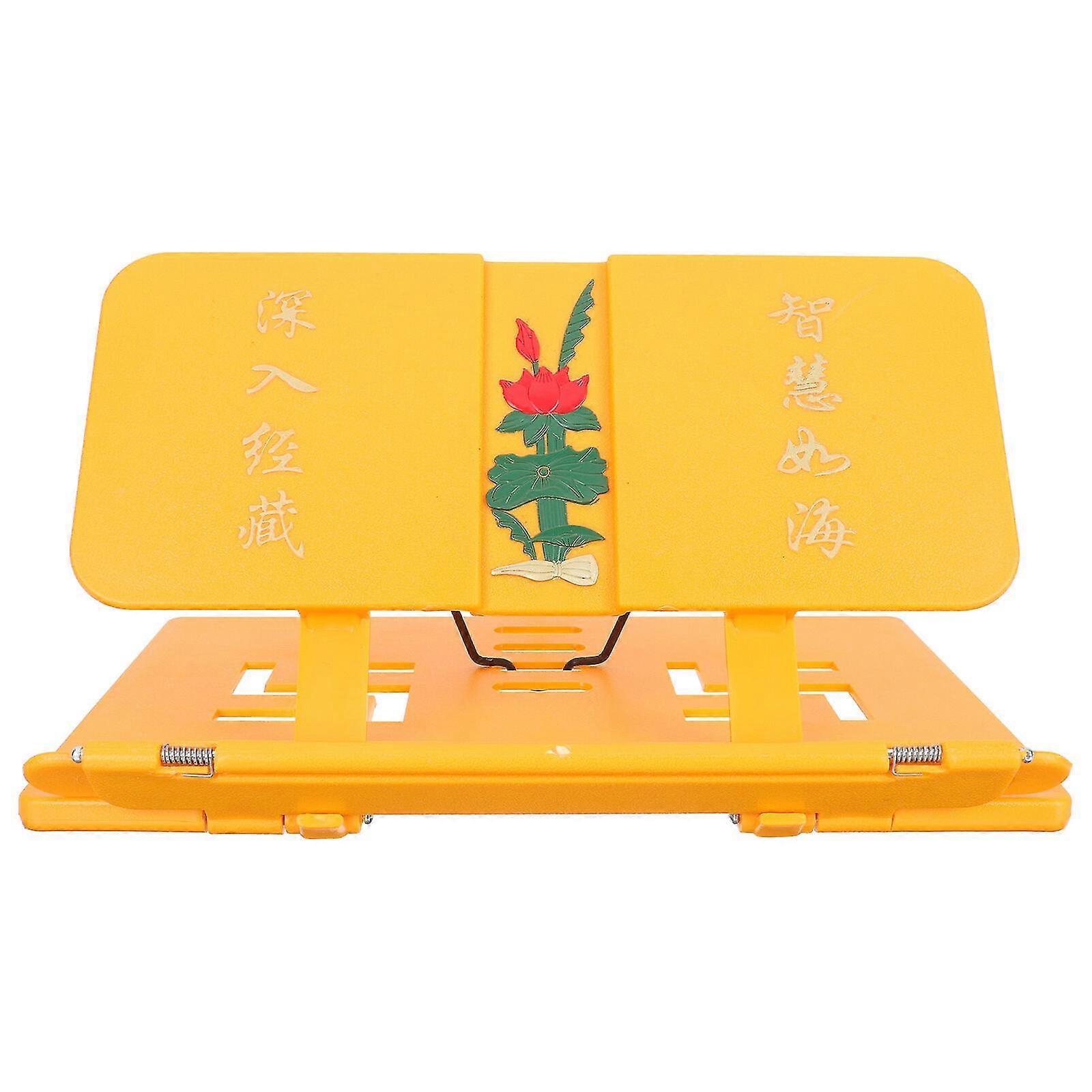 Reading Stand Chanting Shelf Multi-functional Book Adjustable Rack Tablet Support