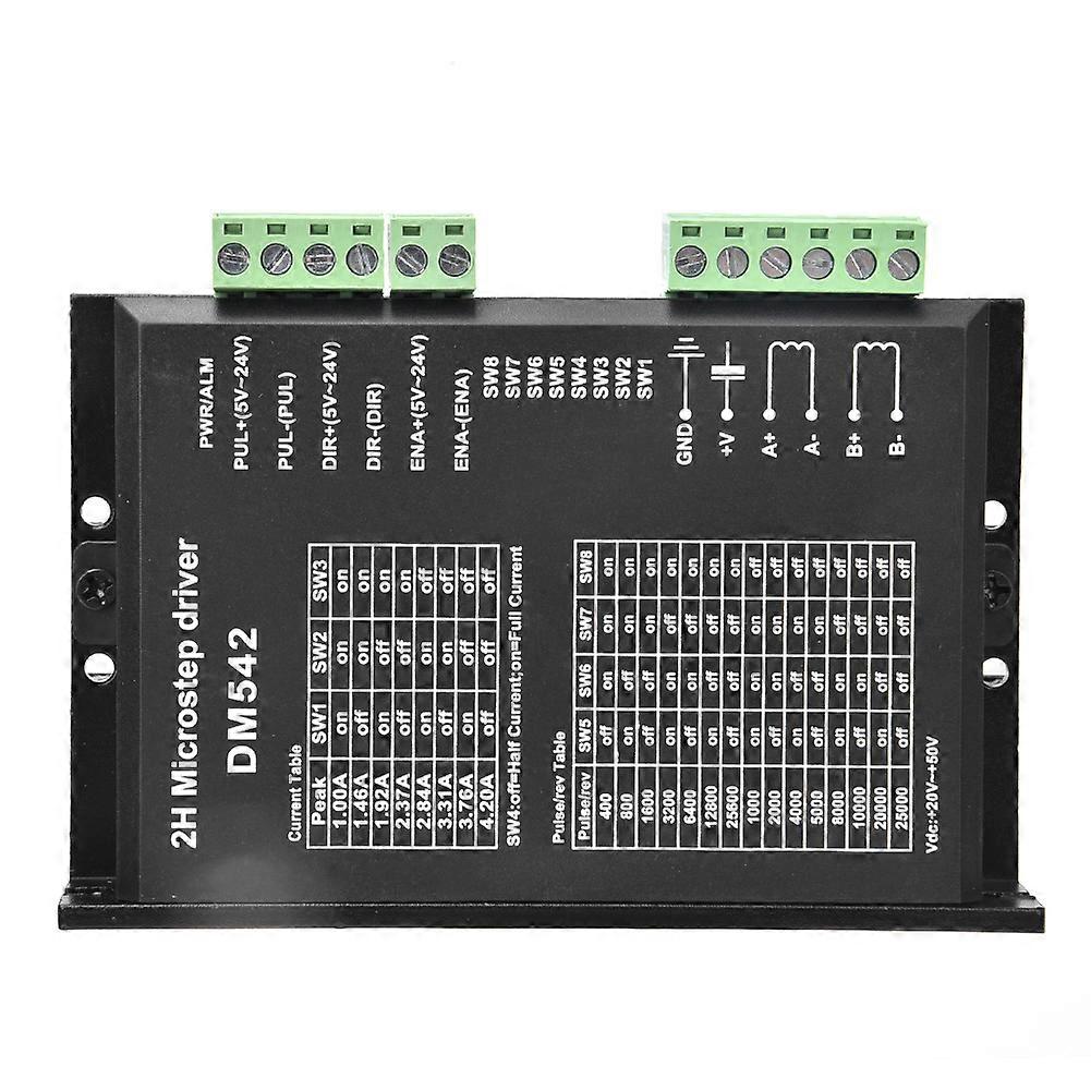 Stepper Motor Driver 2 Phase Digital Dm542 For 42 57 Series Motor Nema 17 Nema 23