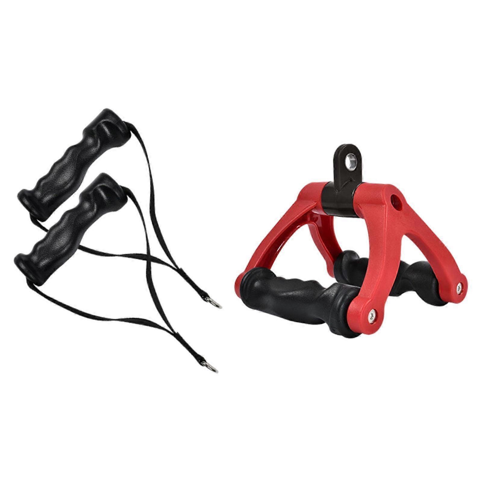 Triceps Touw Kabel Bevestiging Bodybuilding Thuisgymnastiek Stretch Training Touw Grip stijl A