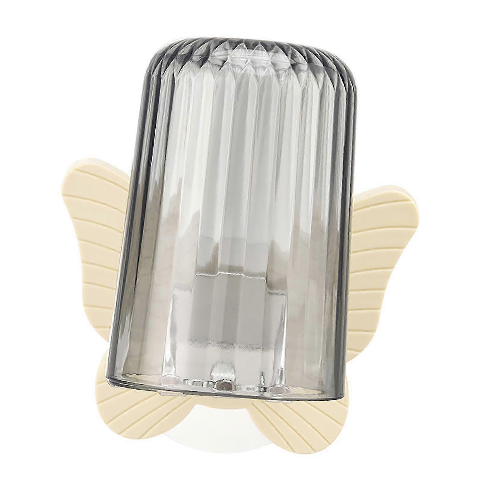 Bathroom Wall Mount Toothbrush Cup Holder, Space-Saving Set