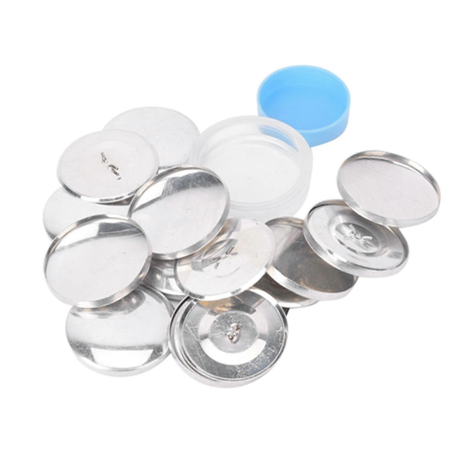 Cloth Bag Cover Buttons Kit Round Button Base DIY Handmade Crafts Buckle Making Tools40MM