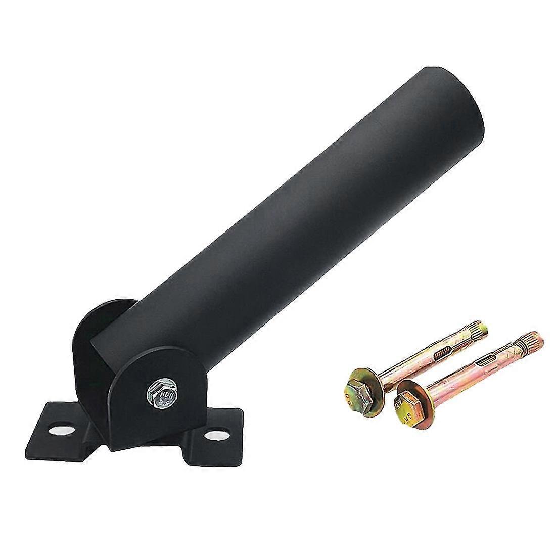 T Bar Row Platform Attachment Install On Floor Or Wall Holder For Barbell Bars Exercises Gym Equipm