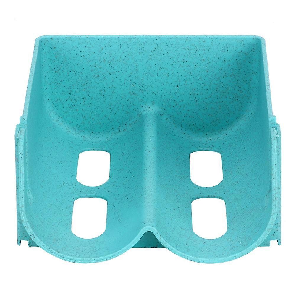 Stackable Beer Can Holder Cans Storage Rack Refrigerator Canned Beverage (Blue)