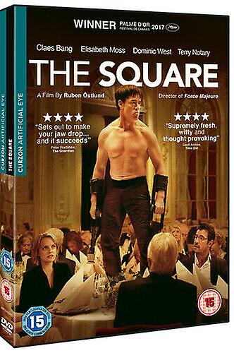 The Square DVD (2018) Elisabeth Moss stlund (DIR) cert 15 NEW - Region 2