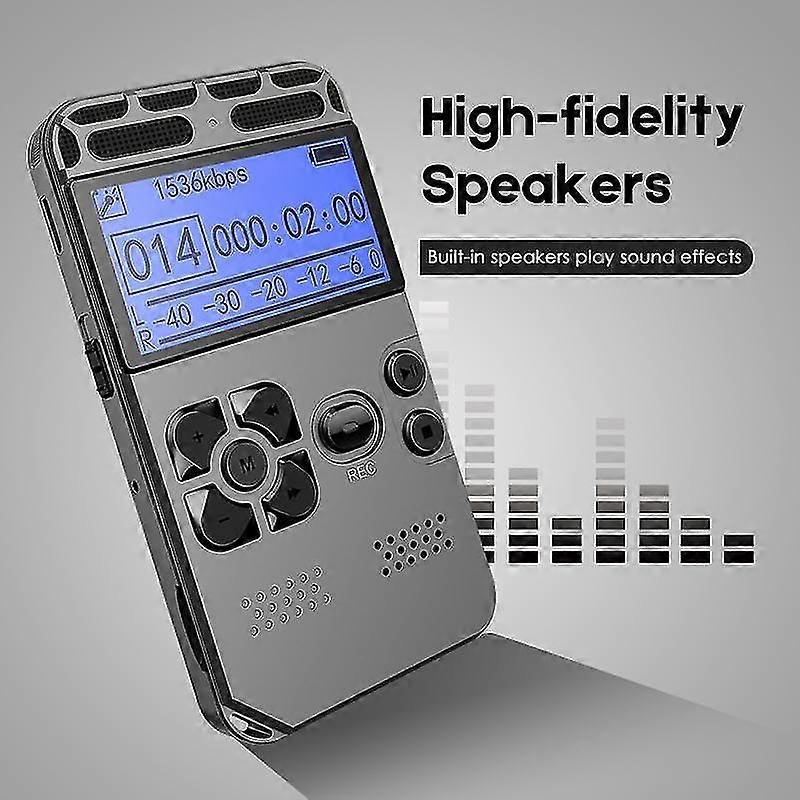 digital audio sound voice recorder dictaphone studio player 32gb