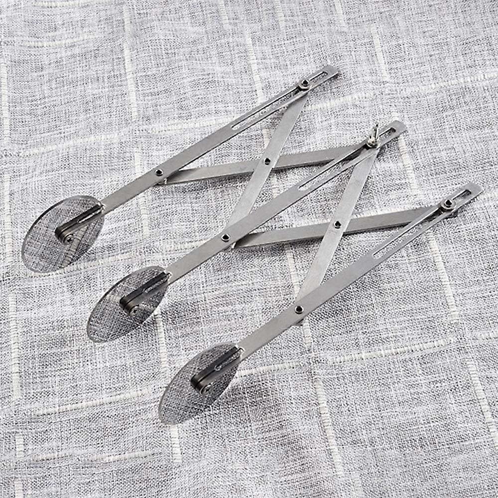 dough cutter, cake divider, 3 cutting wheels, dough wheel, adjustable cake divider