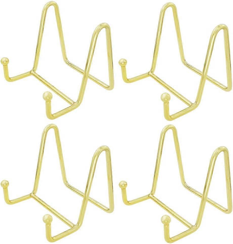 Inch Plate Holder For Display - Black Iron Easel Decorative Plate Holder Picture Frame Stand Easel Stand Display Stand For Photo, Pictures, Decorative