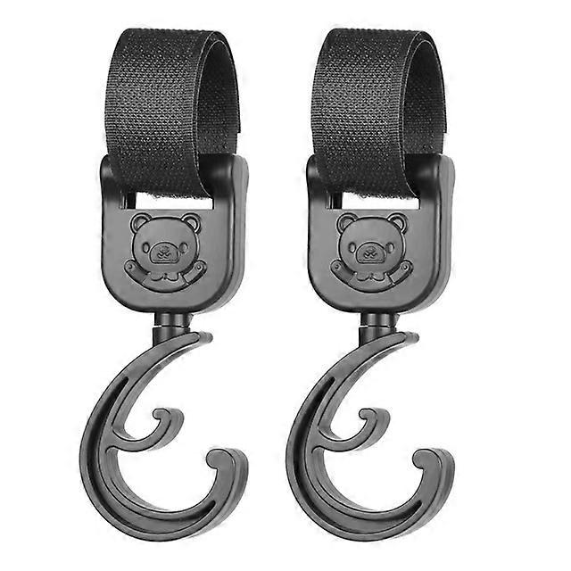 2 Pcs Cartoon Stroller Accessories Hook Car Hook Loop Baby Car Hook