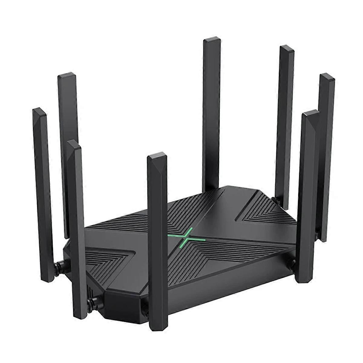 Wireless Router Booster Support AP Broadband WiFi Repeater for Home Office with Firewall 8 Antennas