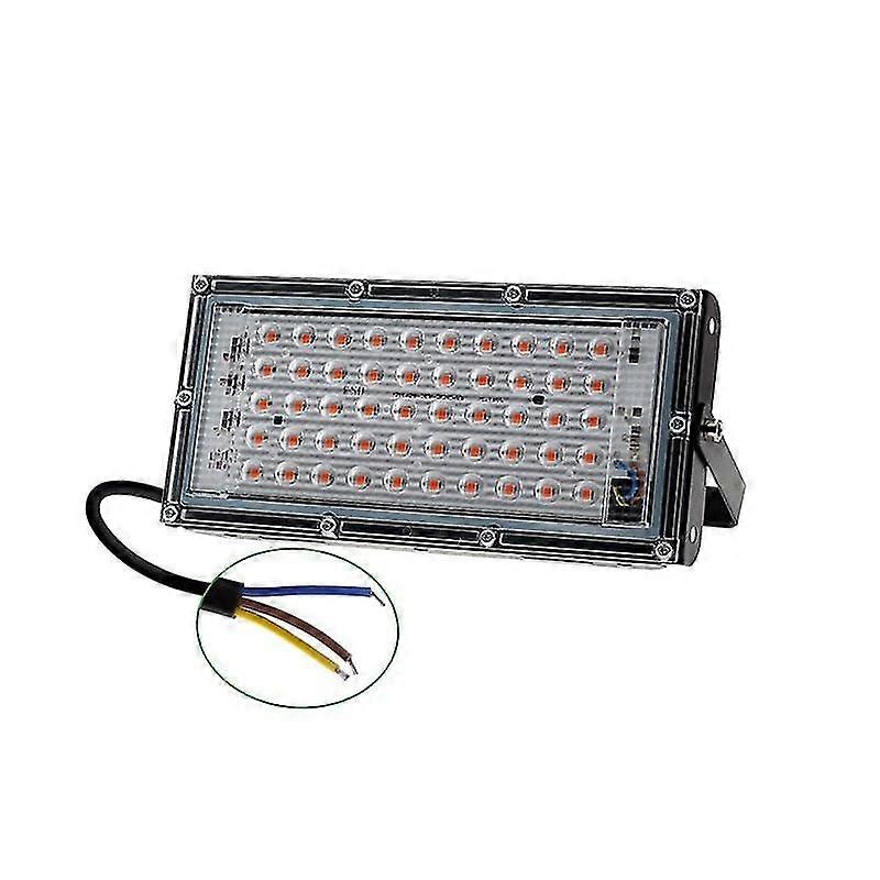 Full spectrum led grow light with stand ac220v phyto lamp with on/off switch for greenhouse hydroponic plant growth lighting