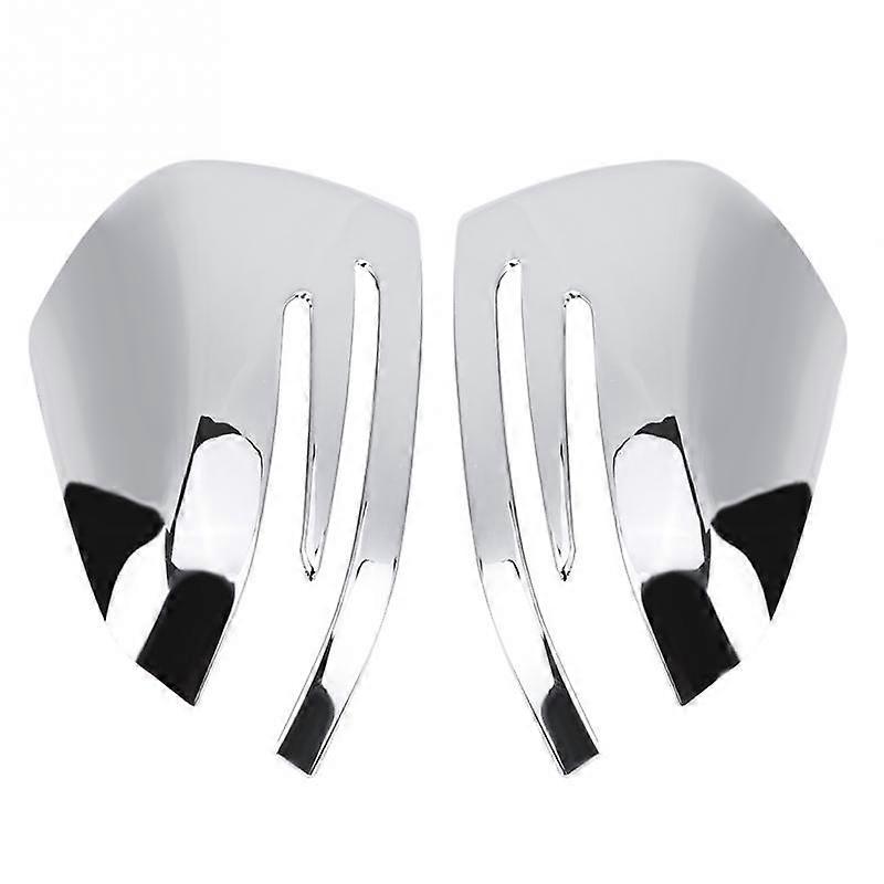 כרום כיסוי מראה דלת לקצץ מראה מגן גשם מגן שלג עבור מרצדס GLA CLA X156 W117 W212 W204 עיצוב רכב