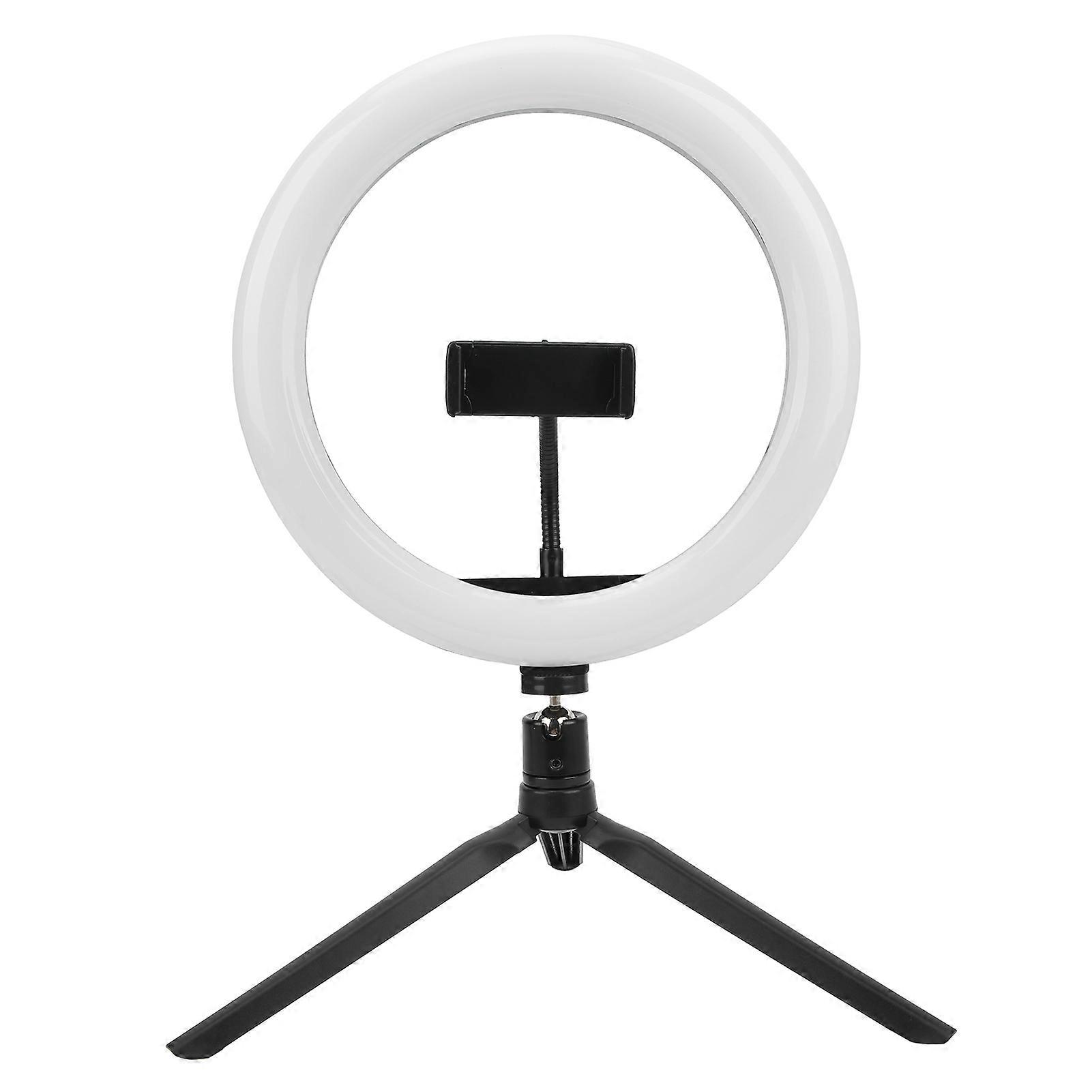 Ring Light 3 Colors Circular Camera Tool for Record Video Online Teaching Makeup Selfie
