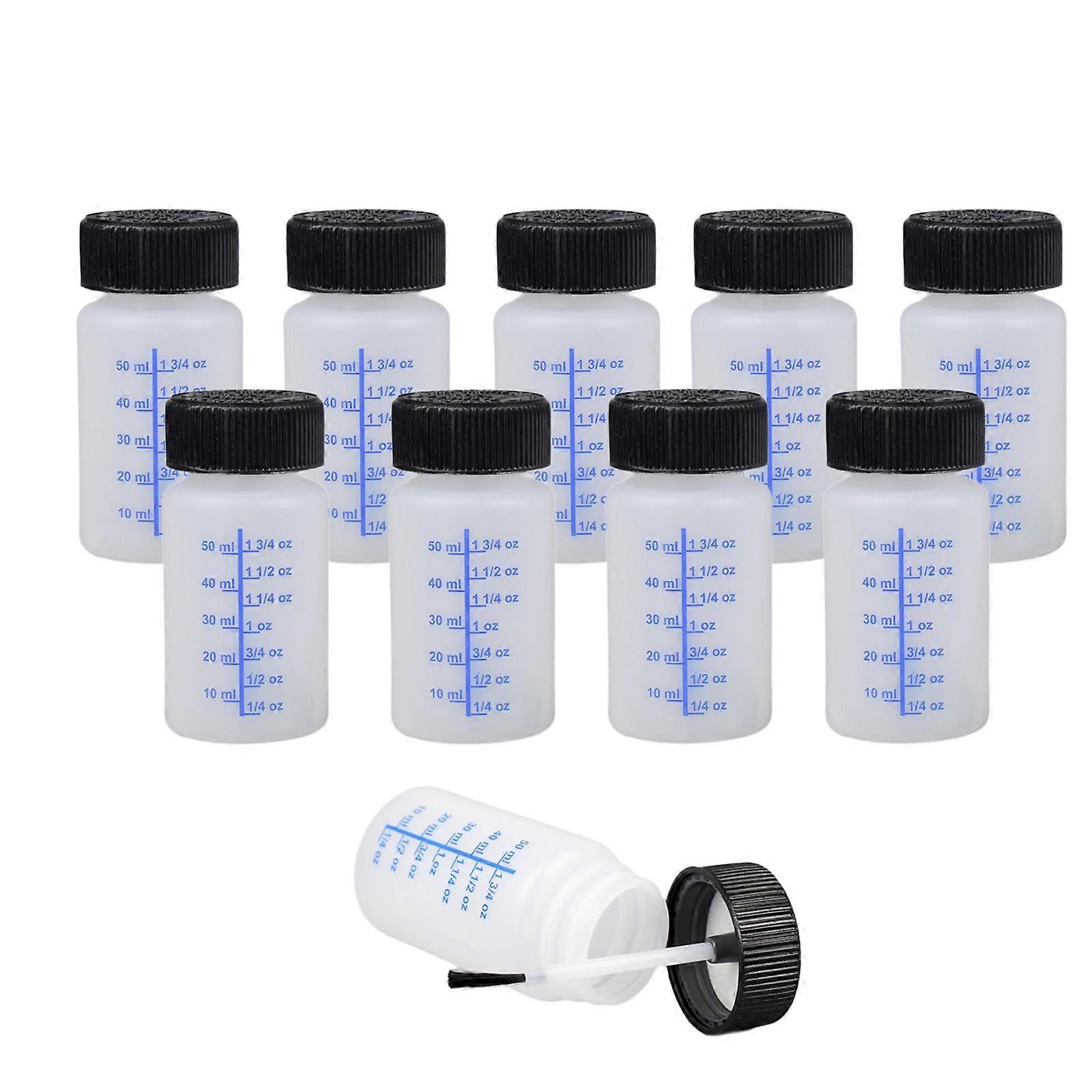 10x Empty Touch up Paint Bottle Small Paint Bottles Leftover Paint Container