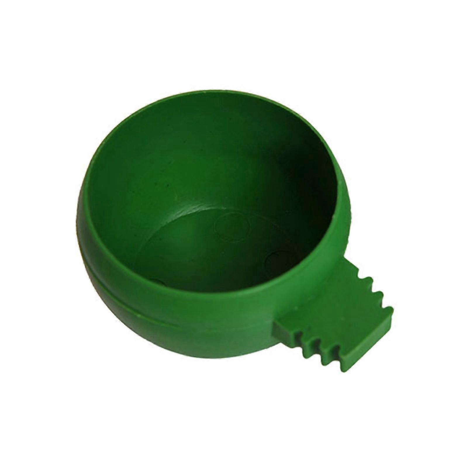 Bird Bowl Round Innoxious Plastic Practical Bird Feeder for Parrot