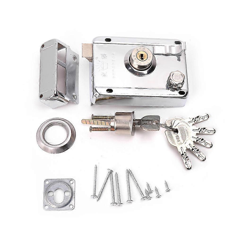 Exterior Door Lock Kit Security Anti-theft Locks With Multiple Insurance