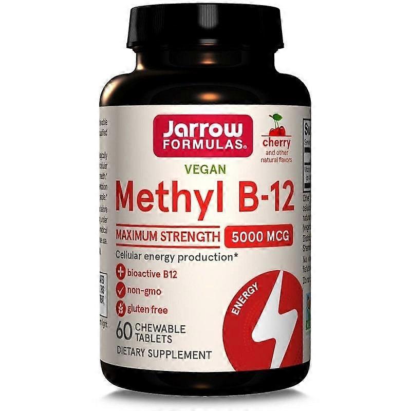 Jarrow Formulas Methyl B12 5000mcg Chew Tabs 60