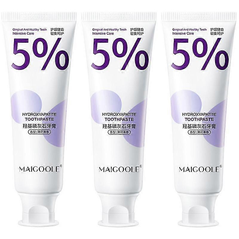 1-3Pcs Hydroxyapatite Toothpaste Probiotic Whitening Toothpaste 100g