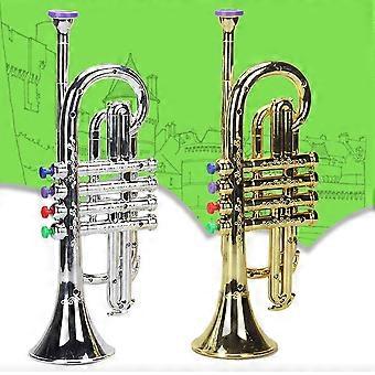 Trompette Jouet Pour Bébé – Instrument Musical éducatif – En ABS, 32 Cm – Pour Enfants Dès 18 Mois, Couleurs Vives