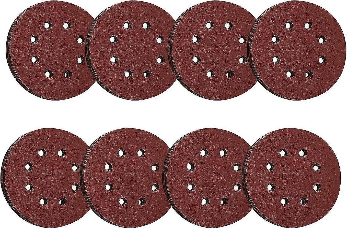 80pcs Sanding Discs Pads, Iave Hook And Loop 80/180/240/320