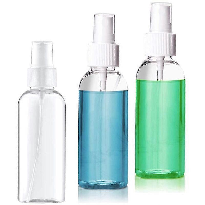 3 Pack 50ml Empty Spray Bottle Refillable Plastic Spray Bottle for Gardenin