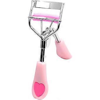 Frauen Weitwinkel Wimper Kohlenstoffstahl Pinsel Kamm Lockenwickler Make-up Werkzeug