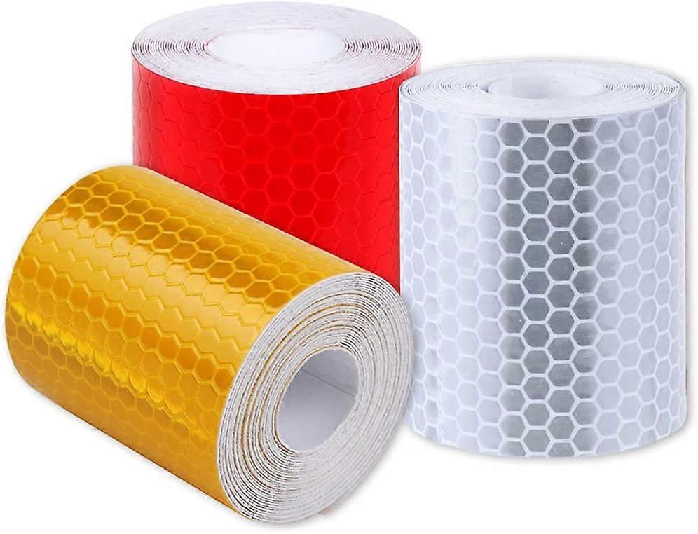 3Pcs Reflective Tape Wanxida Reflective Tape 5cm x 3m