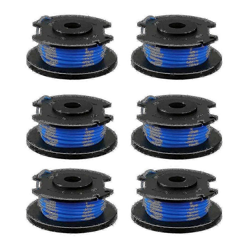 6 Pack Replacement Spools Compatible With Ryobi One+ Ac14rl3a Cordless Trimmerswanan (ruipei)