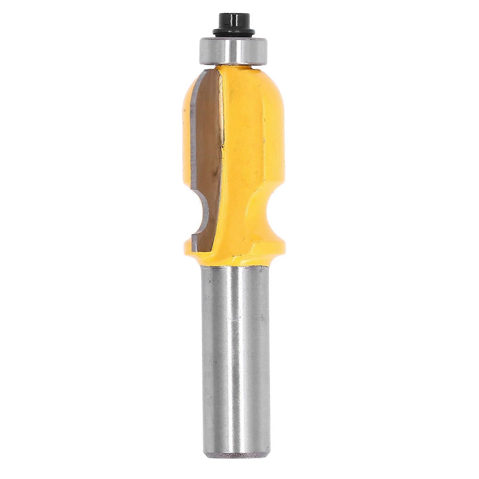 Woodworking Router Bit 1/2in Shank Edge Forming Architectural Frame Molding Milling CutterDouble Round Nose Bit
