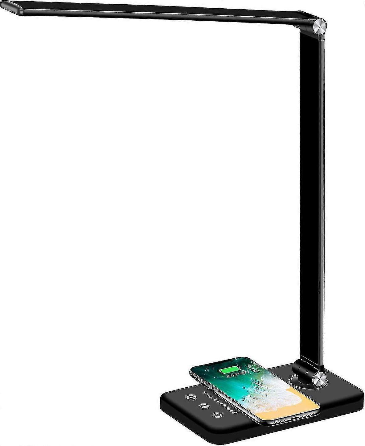 Desk Lamp,eye-caringtable Lamp,dimmable Bedside Lamp With Usb Charging Port