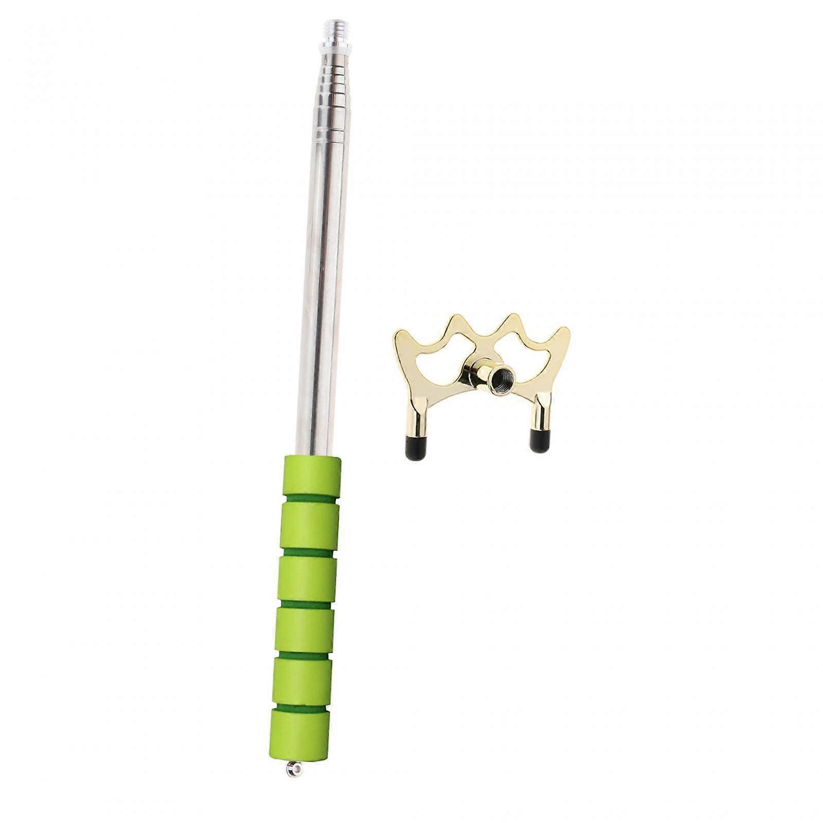 Retractable Pool Bridge Cue Stick with Bridge Head for Playing Training Home Low Head
