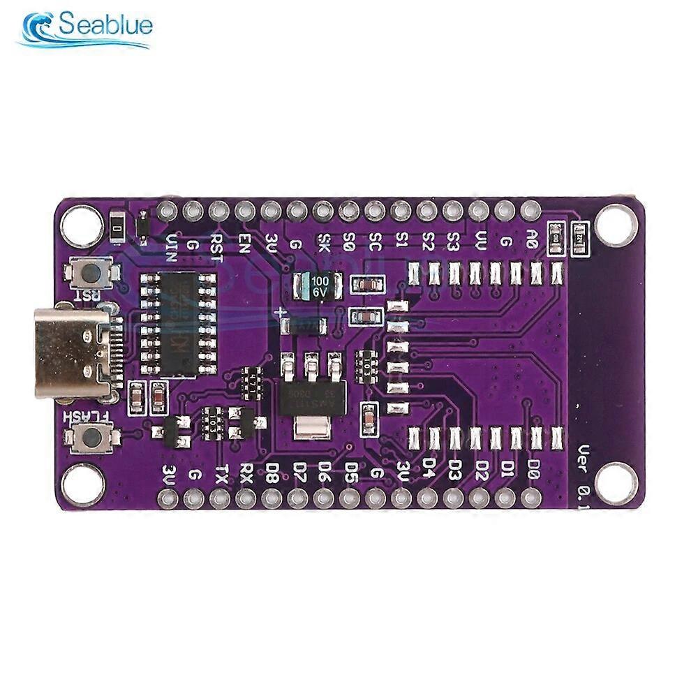 1PCS Nodemcu Lua ESP8266 Development Board ESP-07 ESP-07S Serial Wireless WiFi Module Development Board CH340 Type-C Interface