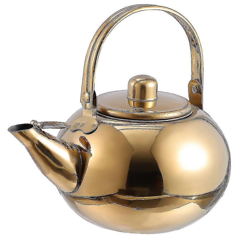 Stainless Steel Tea Kettle Practical Teapot Teakettle With Filter Screen