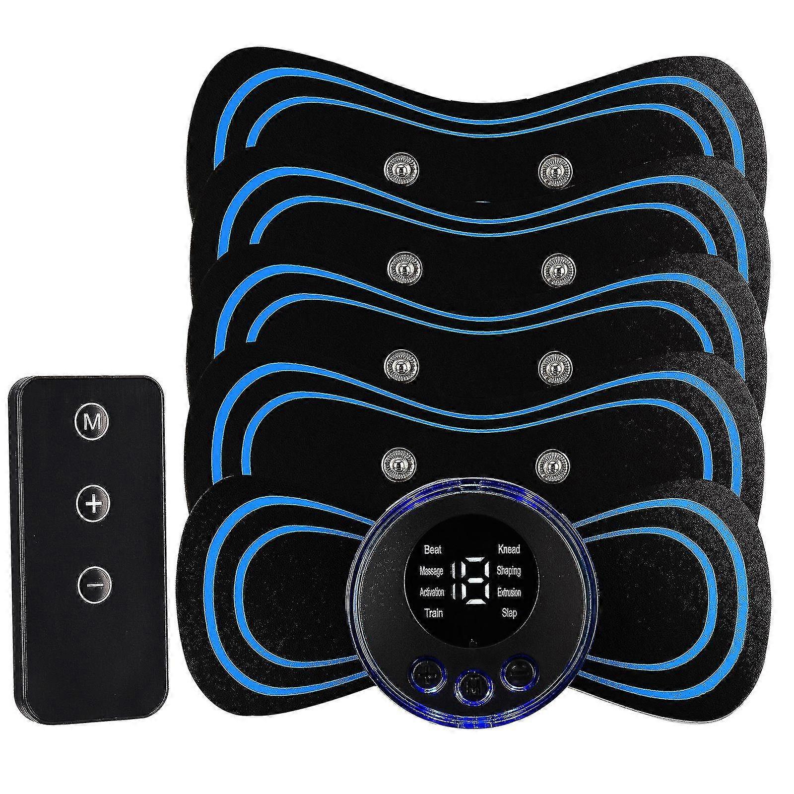 المحمولة الكهربائية الرقبة الظهر مدلك EMS عنق الرحم تدليك بقع تخفيف الألم