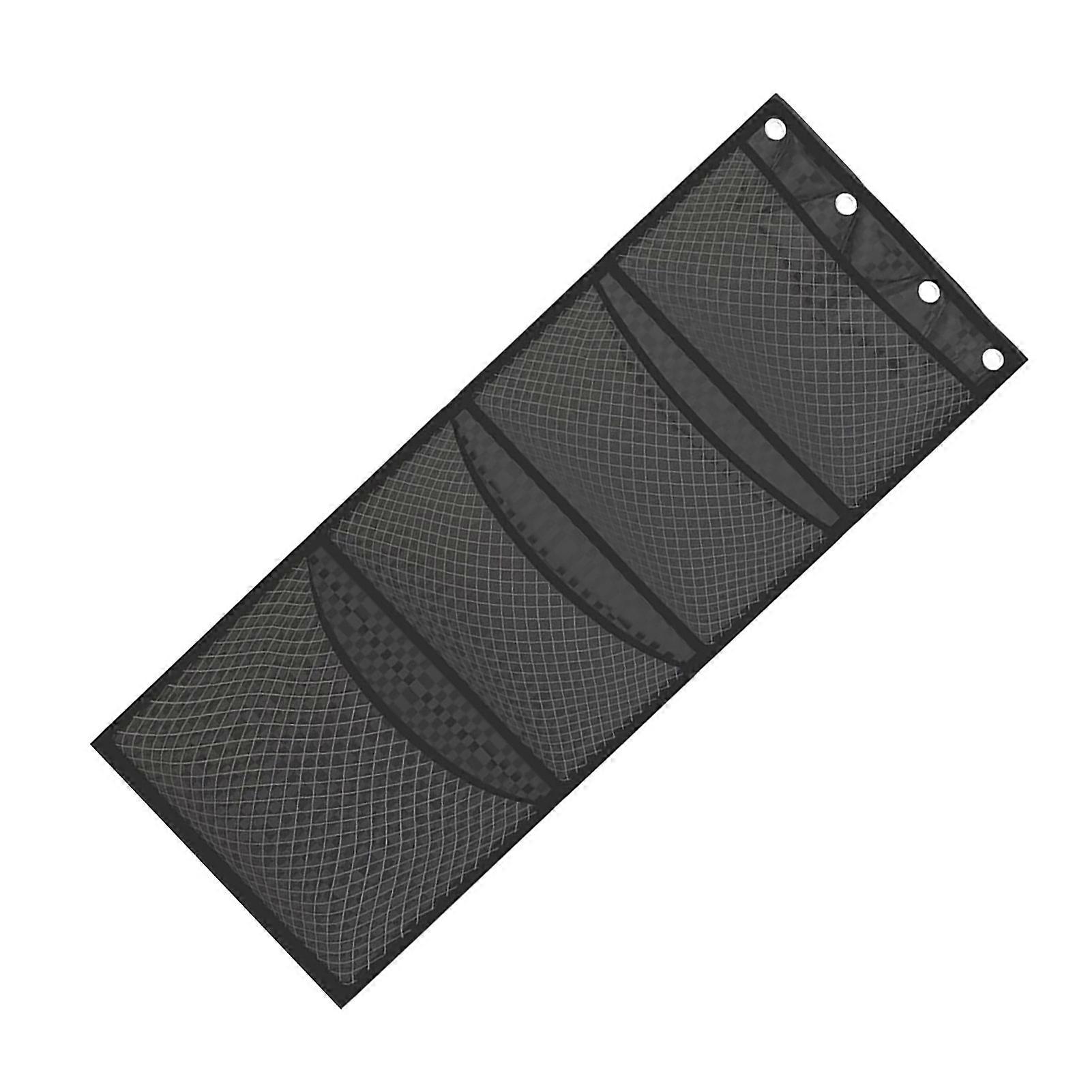 ドアハンギングおもちゃオーガナイザー4層大容量ハンギングおもちゃ収納ポケットバッグブラックキッズルームブラック