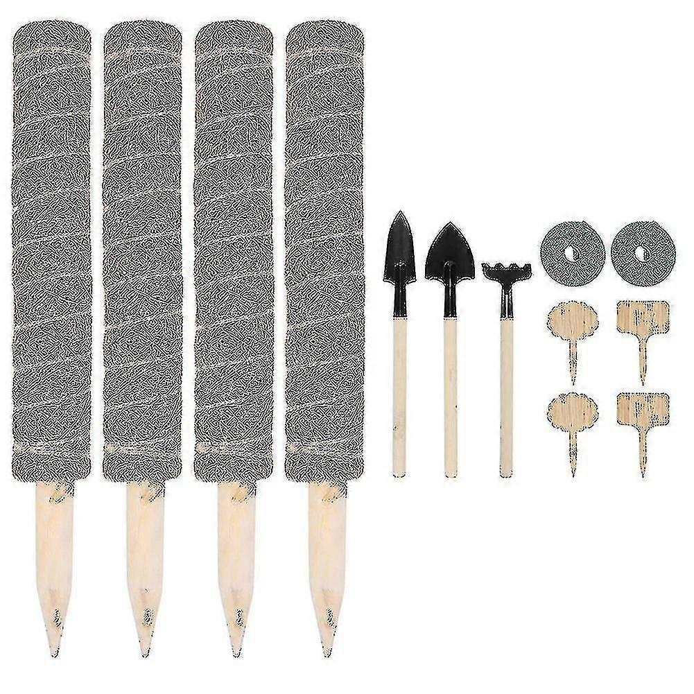 40cm Moss Stick Plant Pile Stackable Coconut Pole