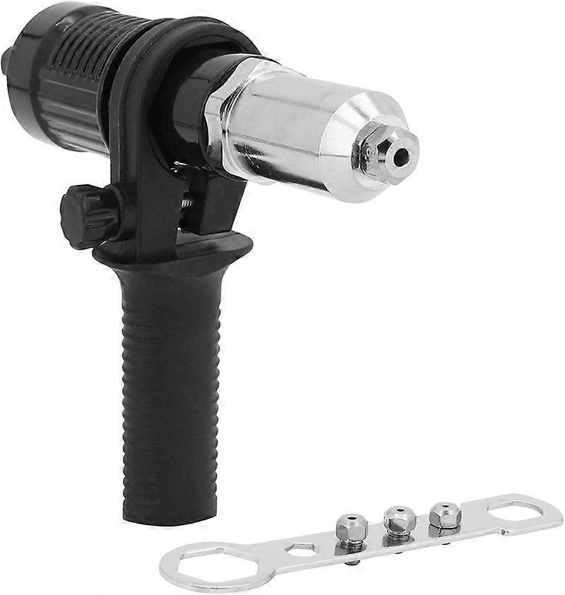 Riveter Adapter, Cordless Electric Drill Riveter Gun Adapter Kit, Electric