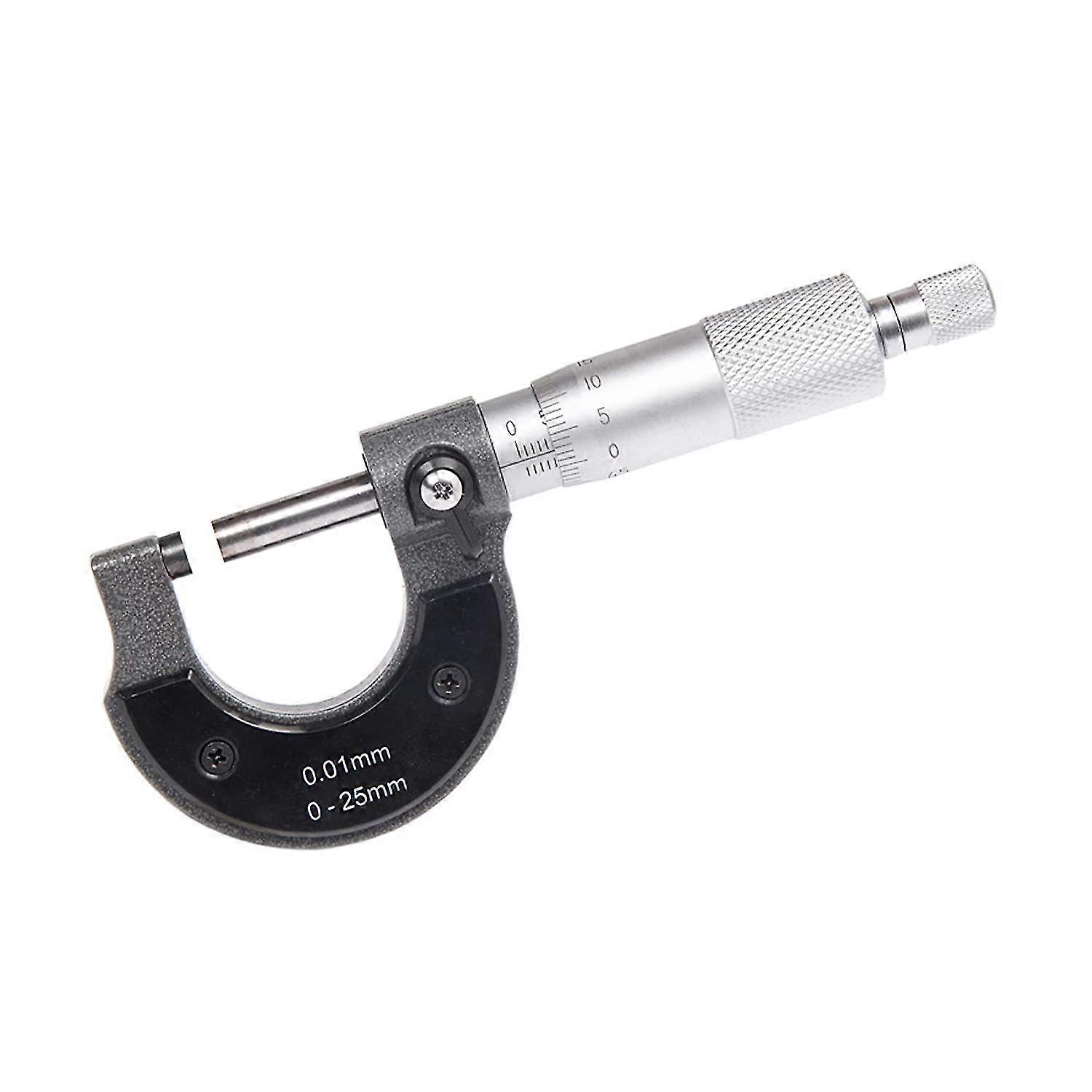 0-25mm Outside Micrometer, 0.01mm Resolution(metric)