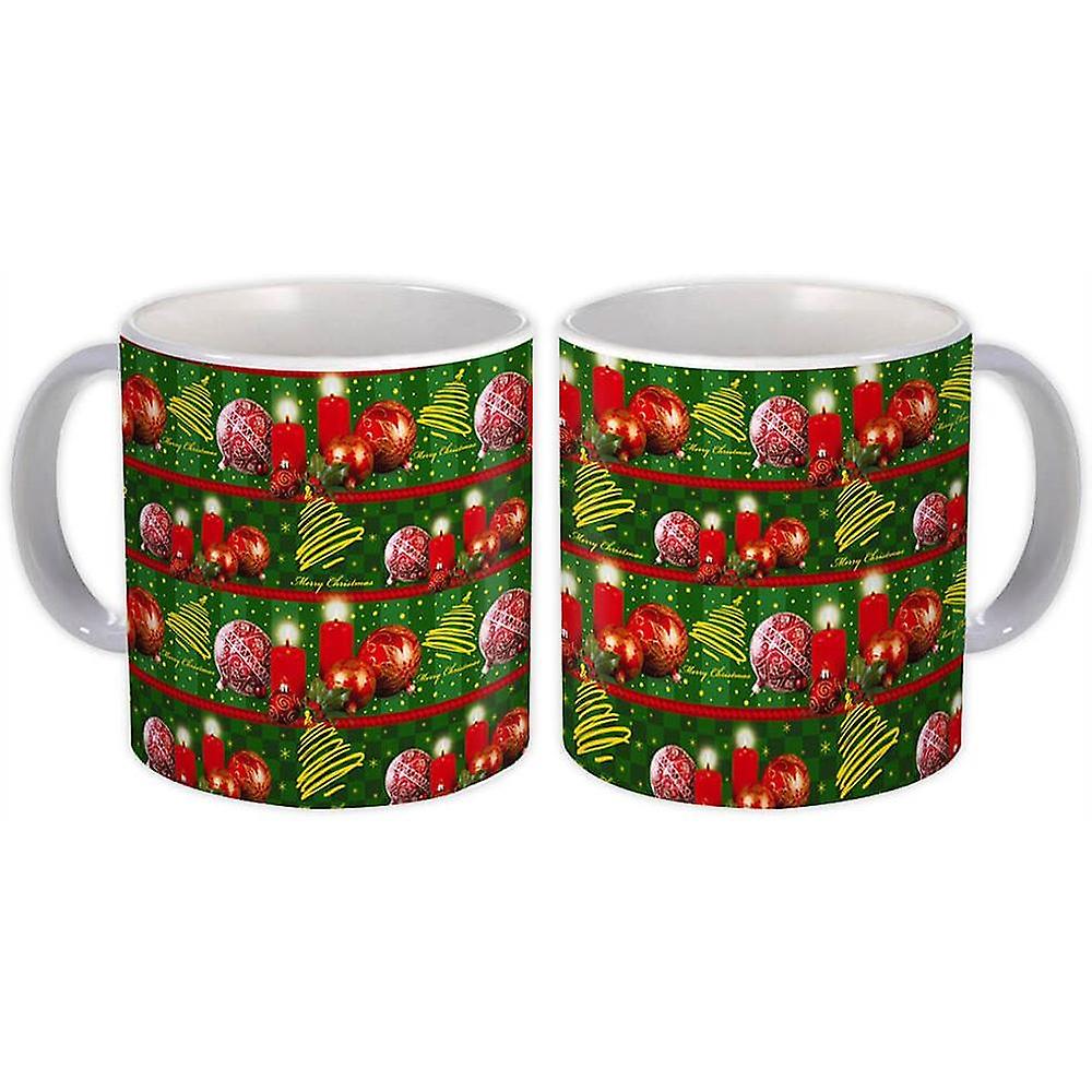 Presentmugg: Serpentin julgran Baubles