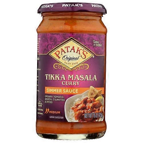 Patak's Tikka Masala Curry Sauce ,15 Oz(Case Of 6)