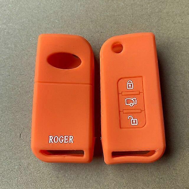car key case cover for Mahindra Roger 3 button car key