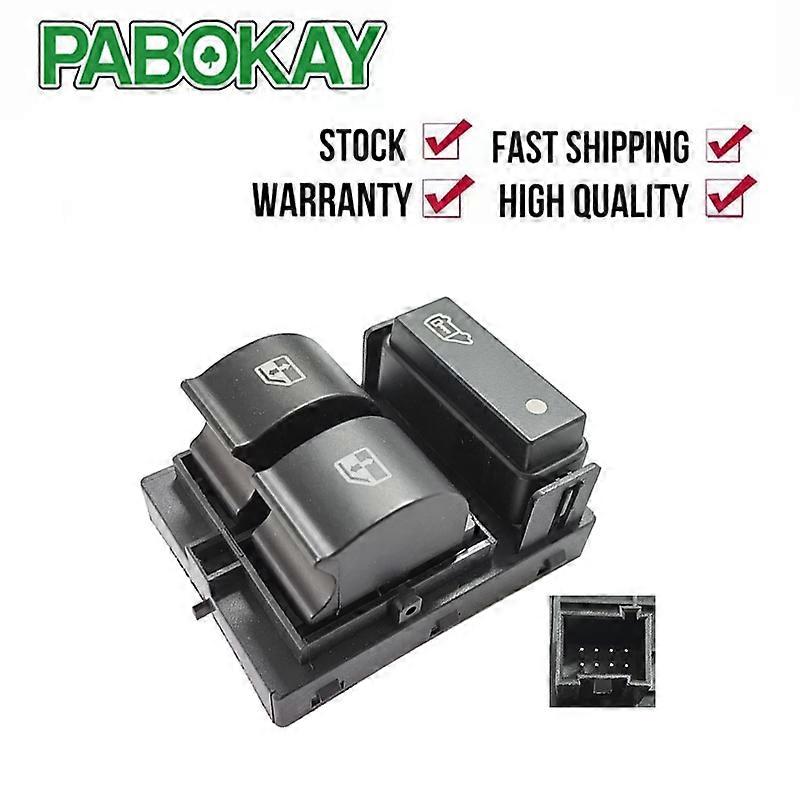 New Black 8 pin 735421419 Car Window Triple Control Switch Button For FIAT Ducato Citroen Jumper Peugeot Boxer C45