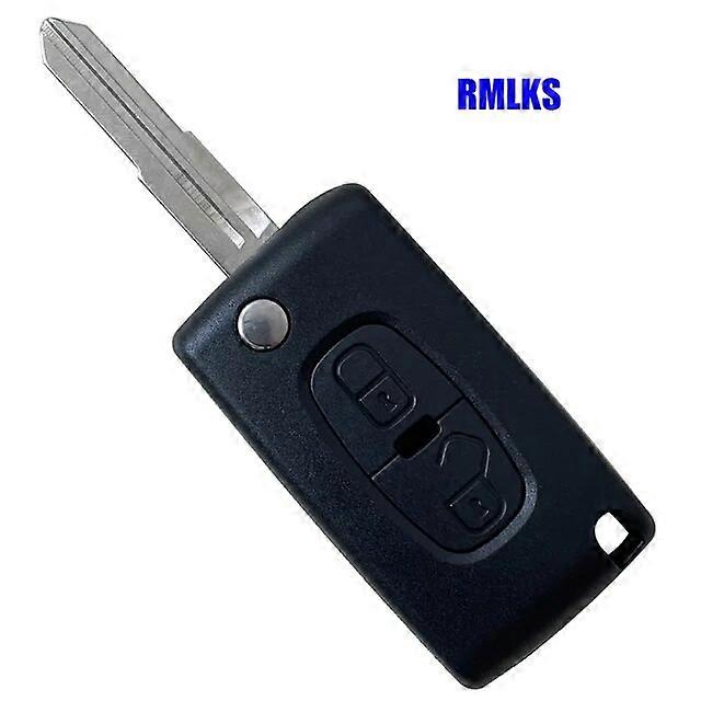 FOR PEUGEOT 4007 ET 4008 For Citroen C-Crosser C4 Aircross 2 Button Fob Remote Key case flip remote key shell fob MIT-11R blade