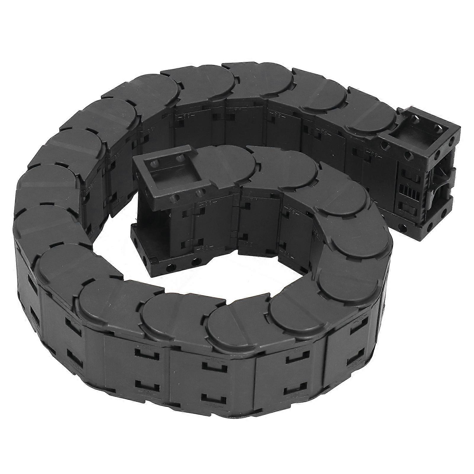Wire Carrier Chain Assembly 0.7m Totally Enclosed Low Noise Towing Drag Chain D20x38