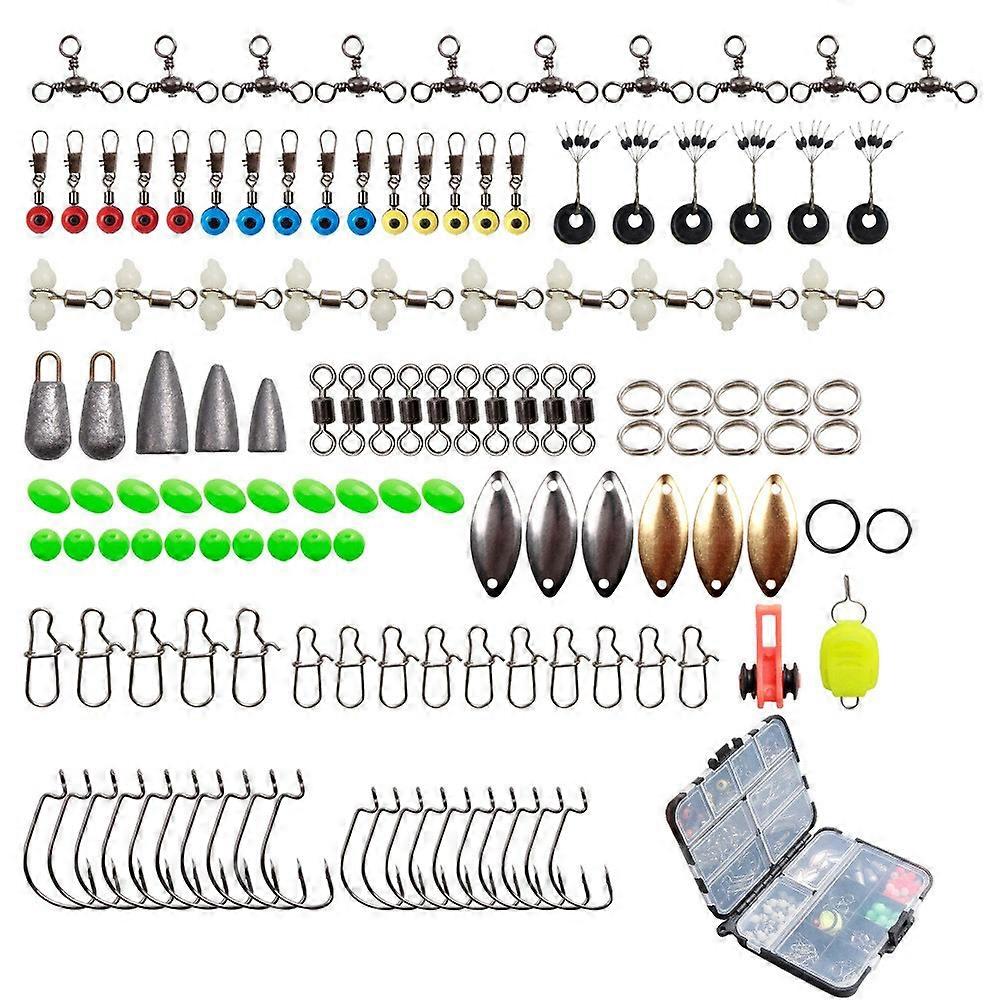 (Tackle Box Kit)Fishing Tackle Box Kit with Tackle Box