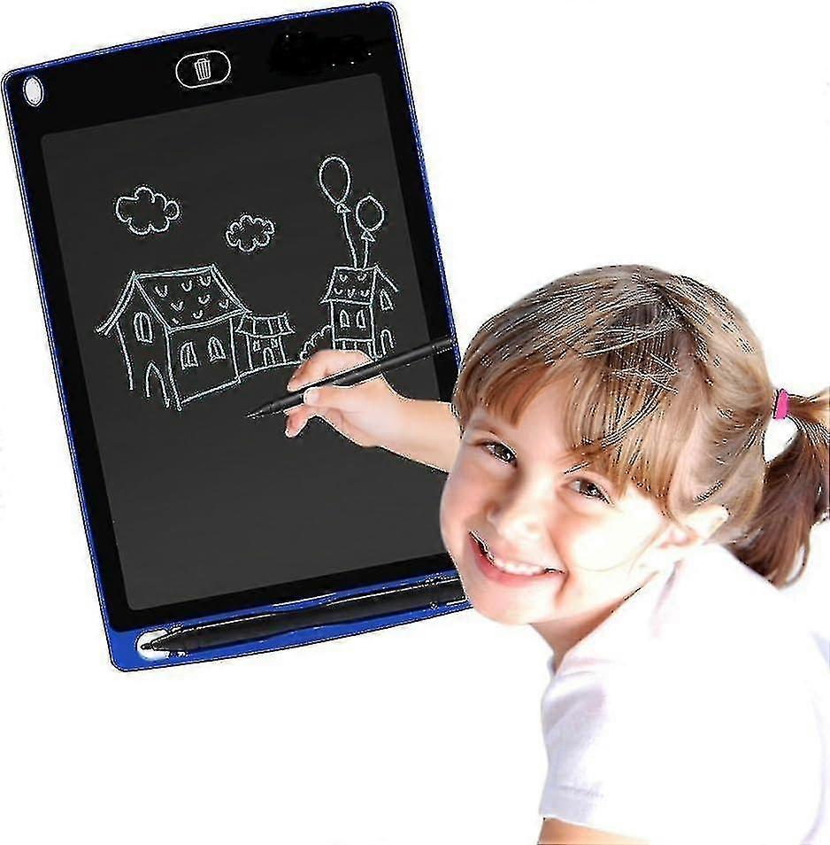 LCD-Schreibtablett, 8,5-Zoll-Digital-Zeichenblock Papierlose Notizbrett Portable Durable Doodle Whiteboard für Kinder und Erwachsene