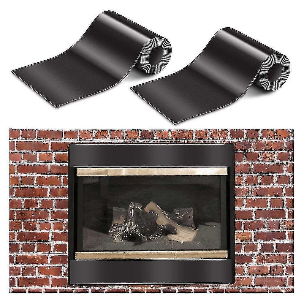 Magnetic Fireplace Draft Stopper 2pcs/set Easy To Use Protective Shield