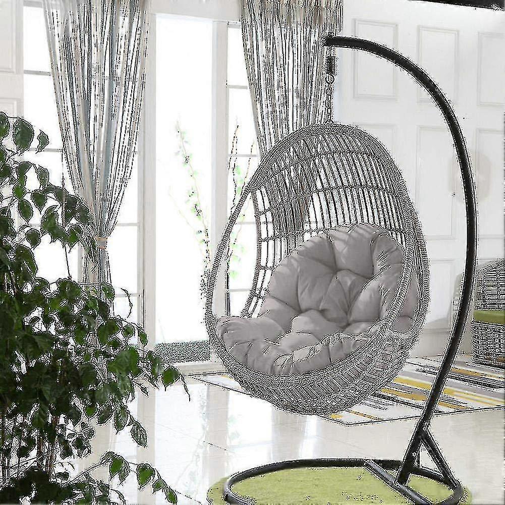 屋外屋内のための掛かる卵の椅子のクッションの取り替えの快適な通気性の椅子のマット