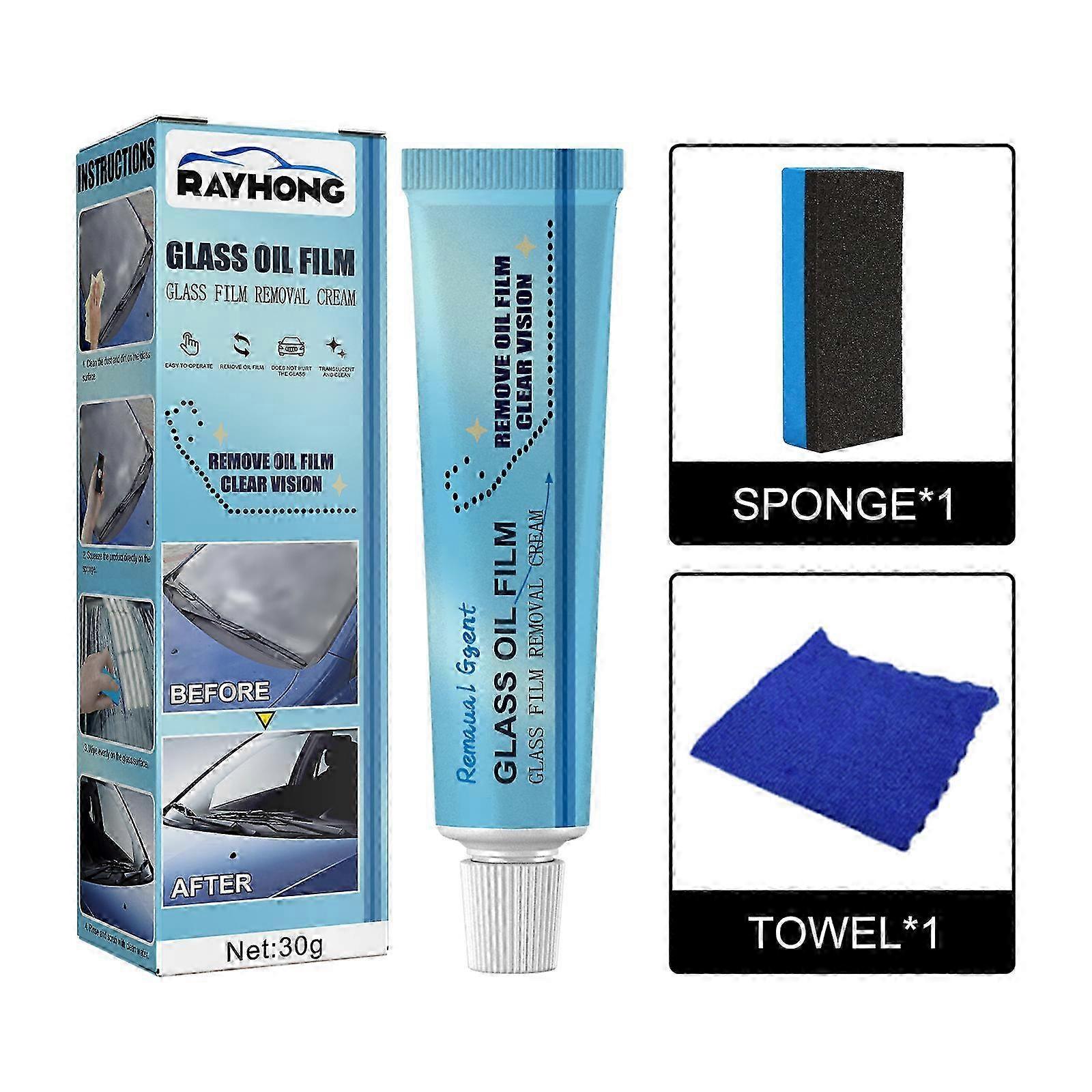 1-3pcs αφαίρεσης υπολειμμάτων σημείων νερού παρμπρίζ νερού καθαρισμού κρέμας καθαρισμού γυαλιού γυαλιού αυτοκινήτων