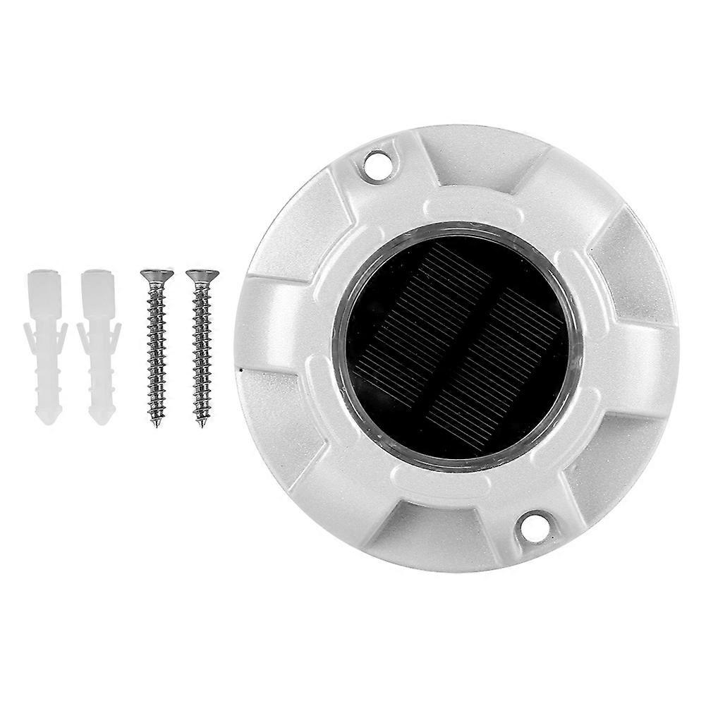 Solar Powered LED Road Pathway Marker Stud Light Lamp Safety Instruction